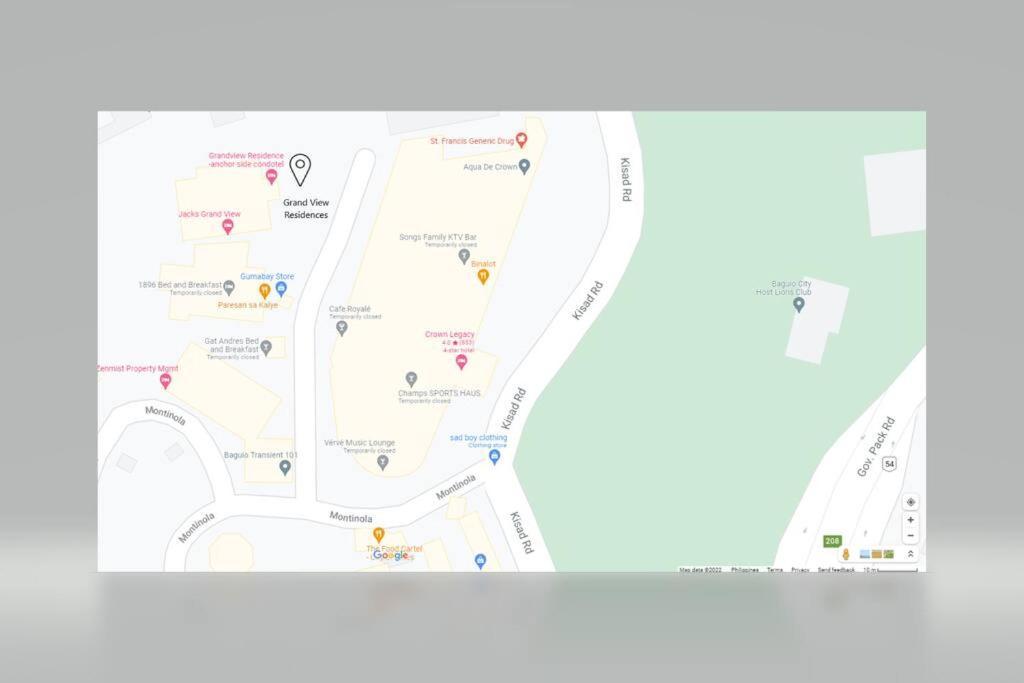 Grandview 312 - 1Br Condo Near Burnham Park Baguio City Екстериор снимка